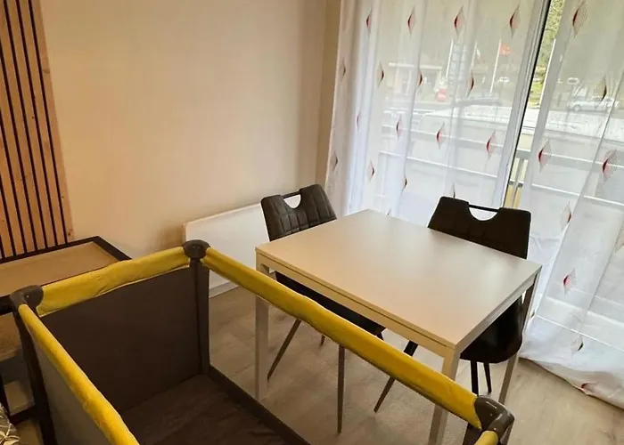 Studio Cosy A Bagnoles De L'Orne, 20 M², Balcon Apartamento